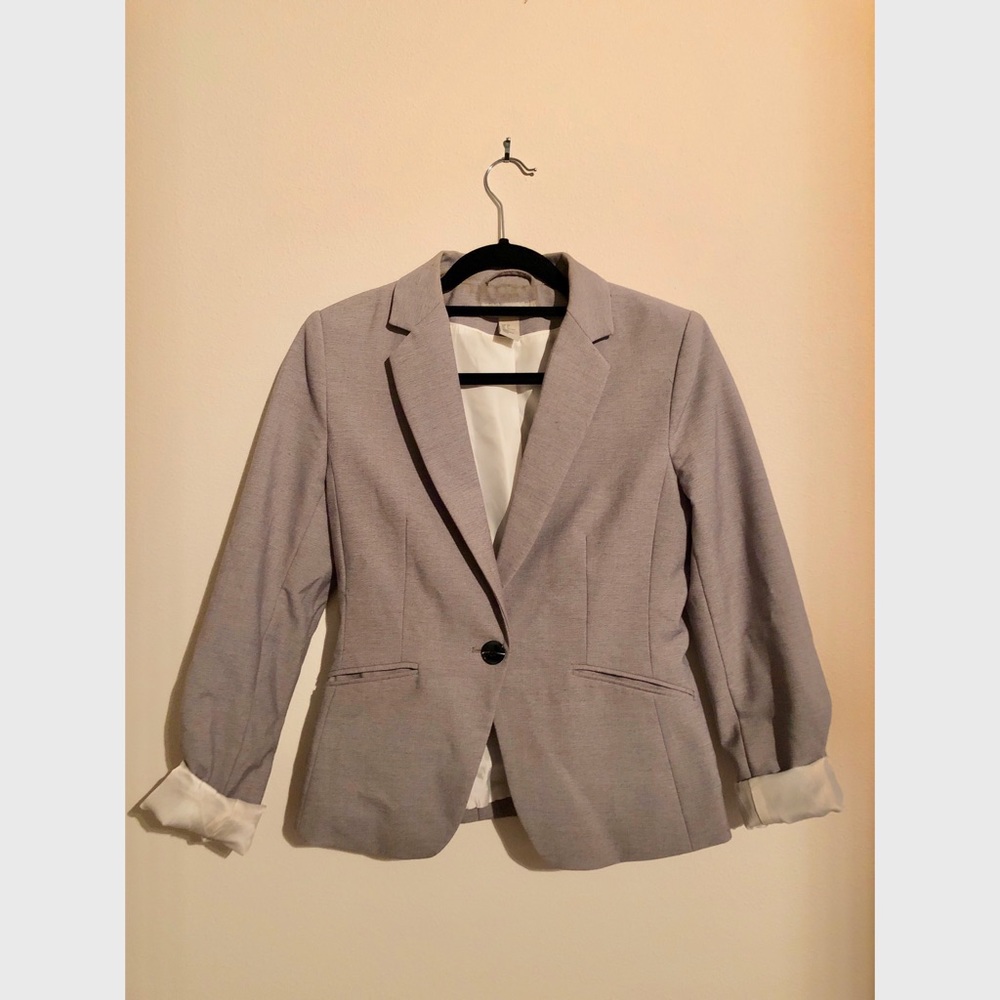 H&M grey blazer
